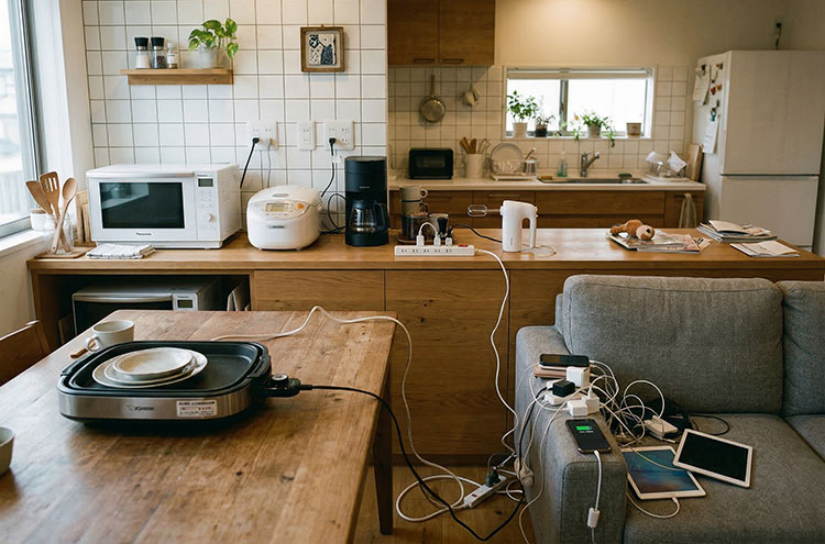 コンセントは、毎日触れるものです。 間取りほど注目されないし、外観ほど話題にもならない。でも住んでから「あ、ここにあればよかった」と気づく頻度は、ひょっとしたら間取りより多いかもしれません。