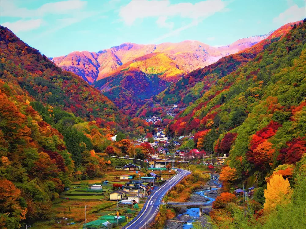 南アルプス市芦安