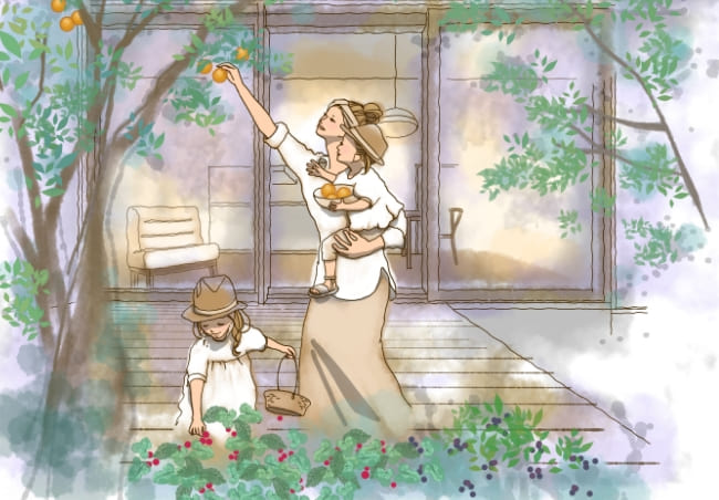 現代建築にもっと春夏秋冬を。